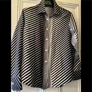 Gucci Vintage Silk Blouse. Never worn. Made in Italy.